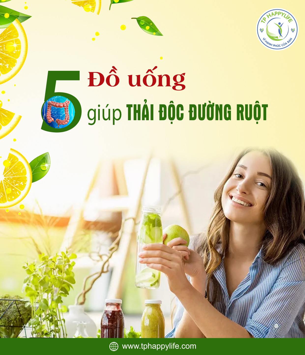 5 đồ uống giúp thải độc đường ruột