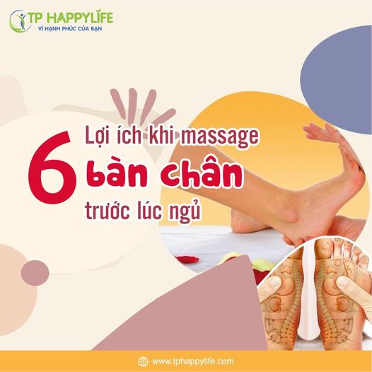 6 lọi ích khi massage bàn chân trước lúc ngủ