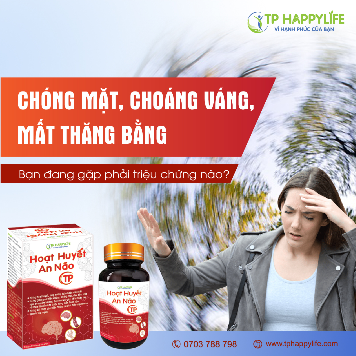 Chóng mặt, choáng váng, mất thăng bằng?