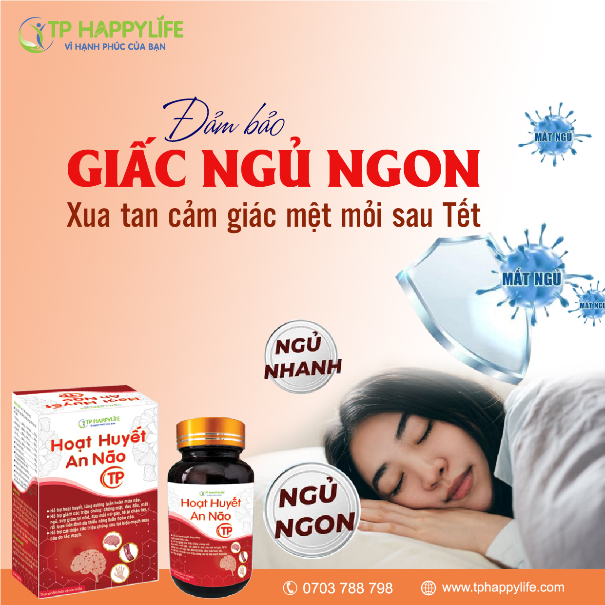 Ngủ ngon giấc – xua tan cảm giác mệt mỏi sau Tết