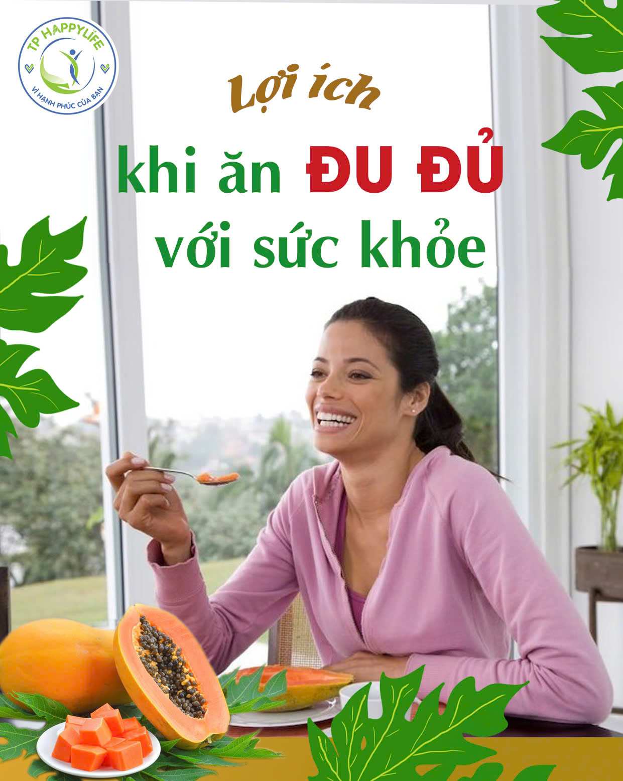 Lợi ích khi ăn đu đủ với sức khỏe