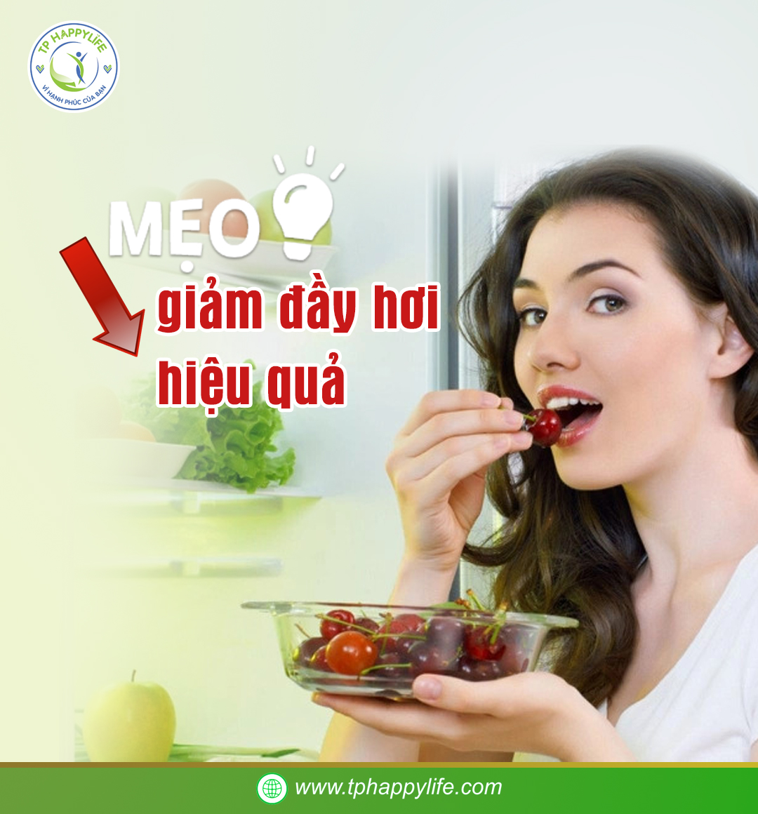 Mẹo giảm đầy hơi hiệu quả