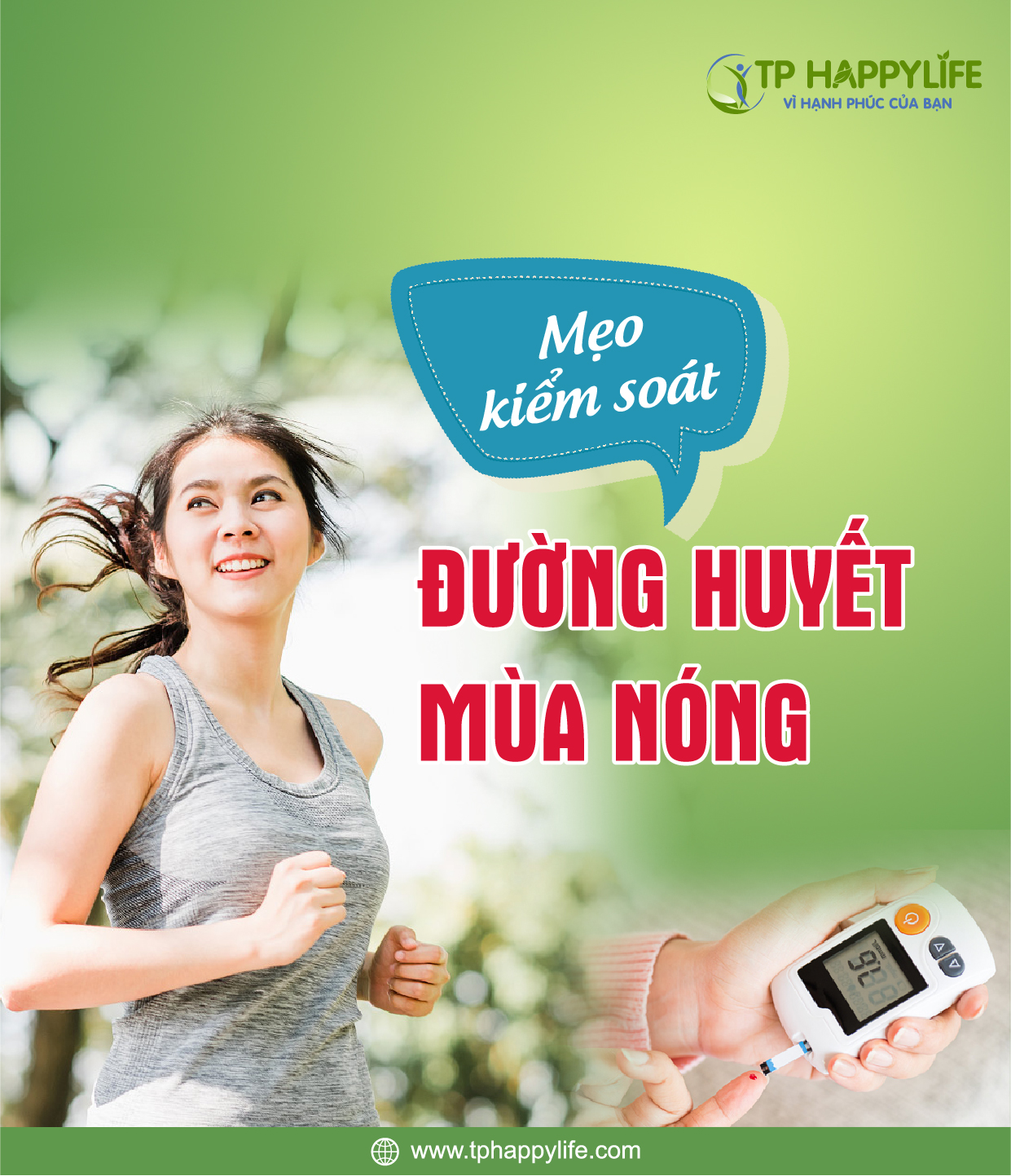 Mẹo kiểm soát đường huyết trong mùa nóng.