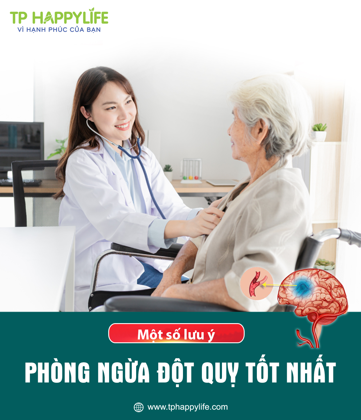 Một số lưu ý phòng ngừa đột quỵ tốt nhất