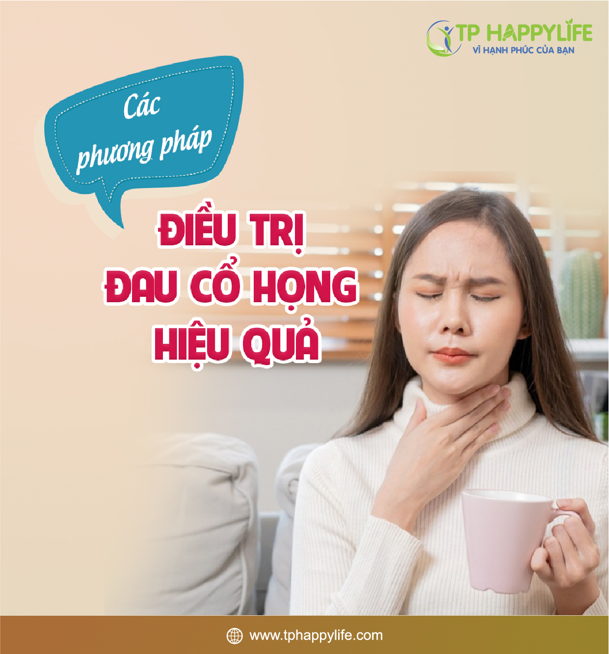 Các phương pháp điều trị đau cổ họng hiệu quả.