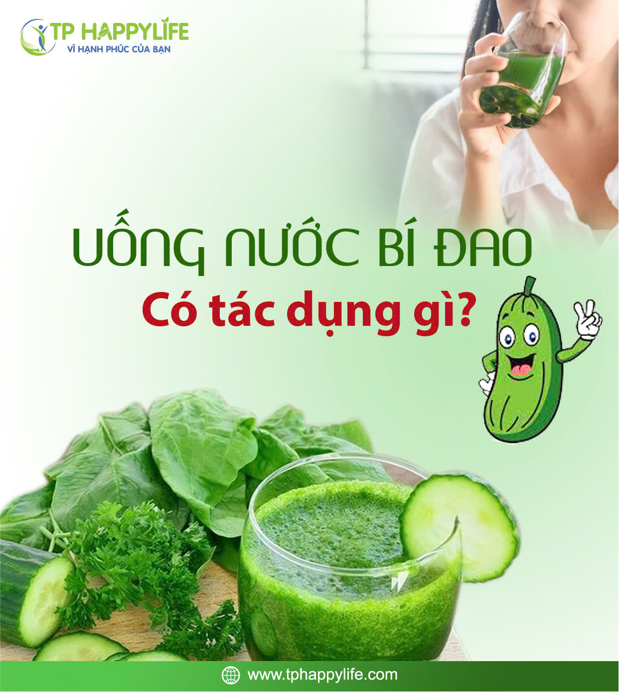 Uống nước bí đao có tác dụng gì? 