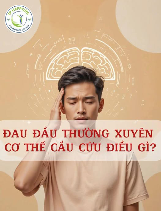 Đau đầu thường xuyên cơ thể cầu cứu gì?  