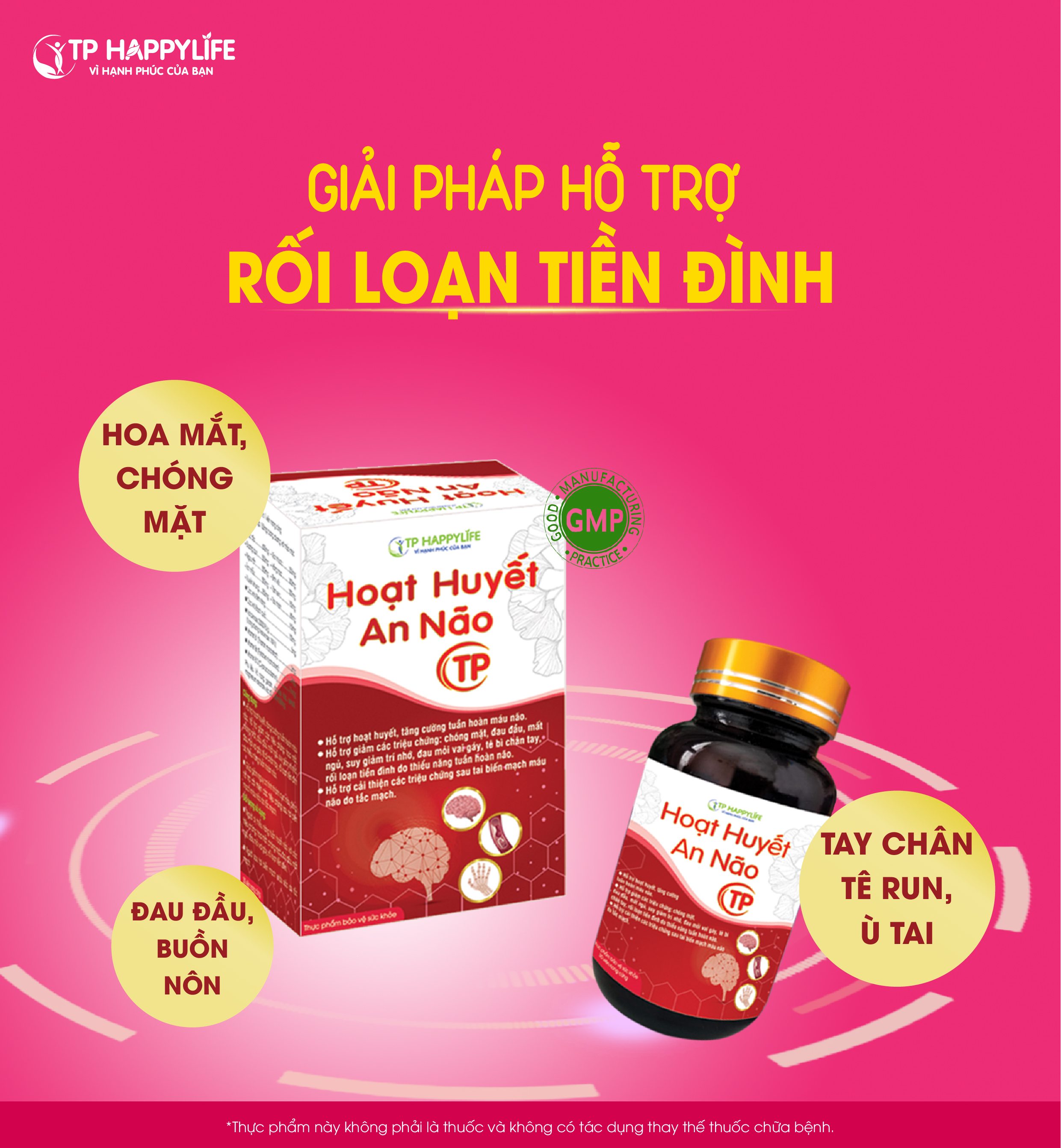 Đầu óc quay cuồng, mất thăng bằng