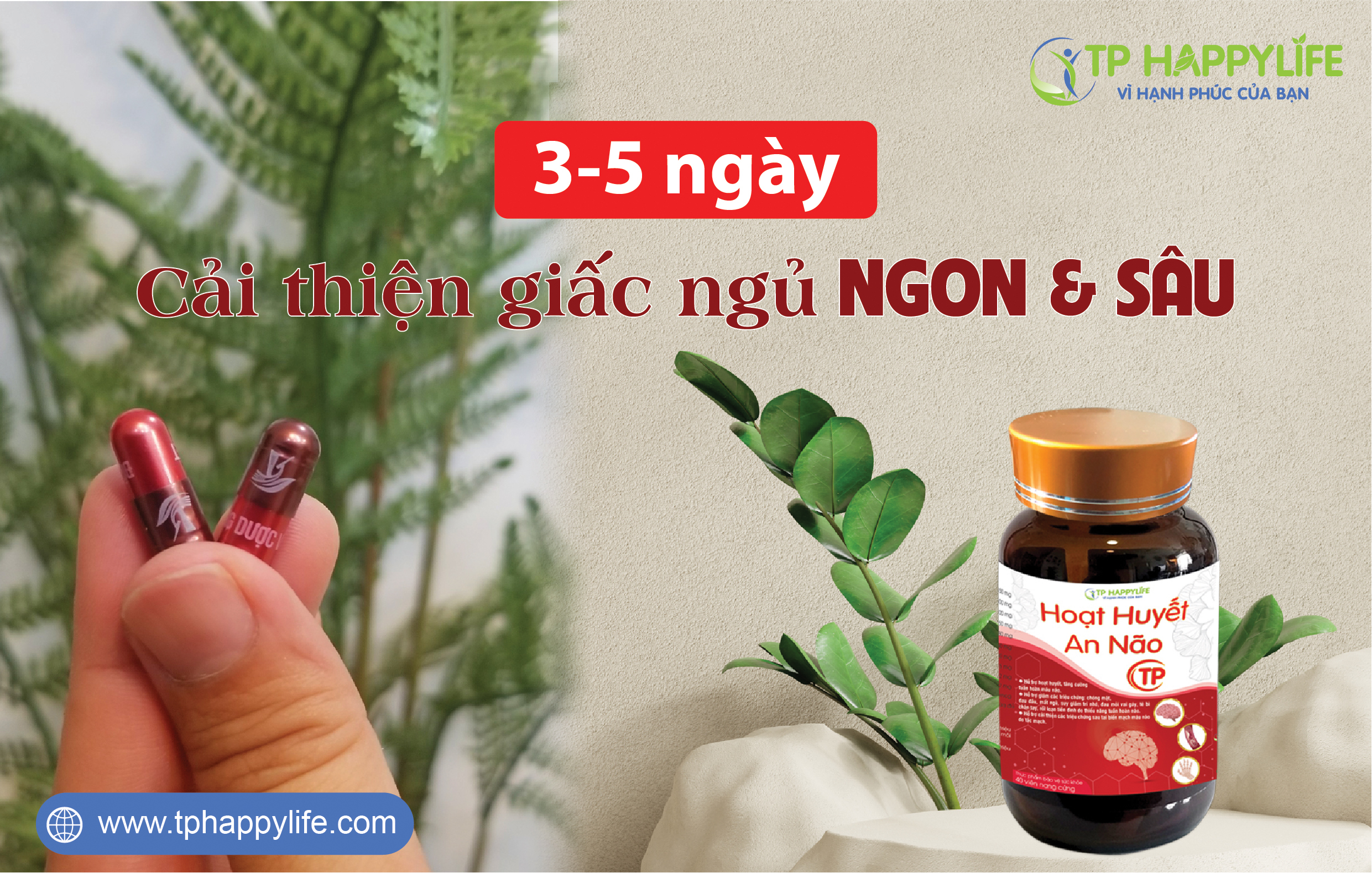 Chỉ sau 3-5 ngày – Cải thiện giấc ngủ và tăng cương miễn dịch.