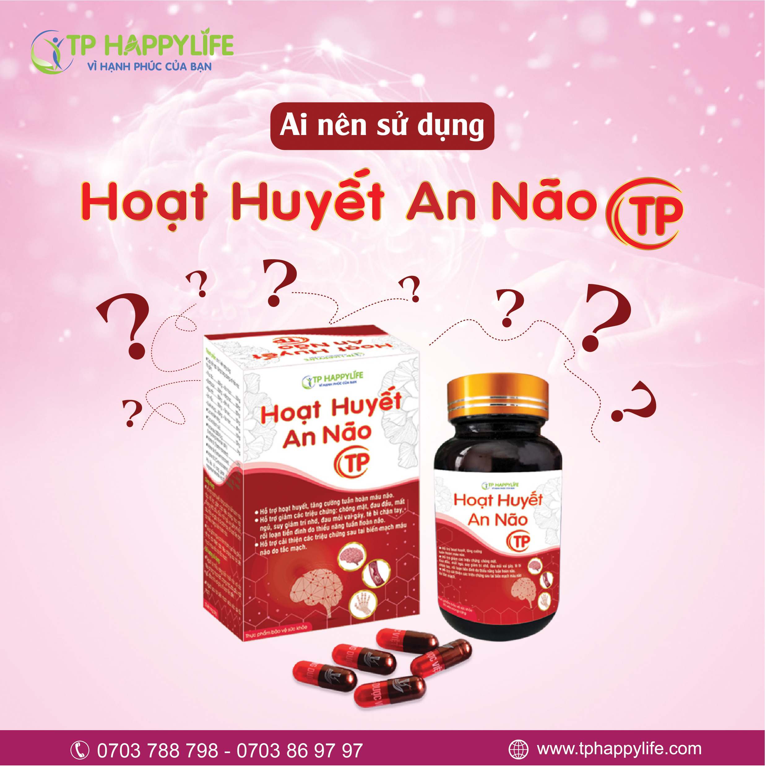 Những ai nên sử dụng Hoạt Huyết An Não TP