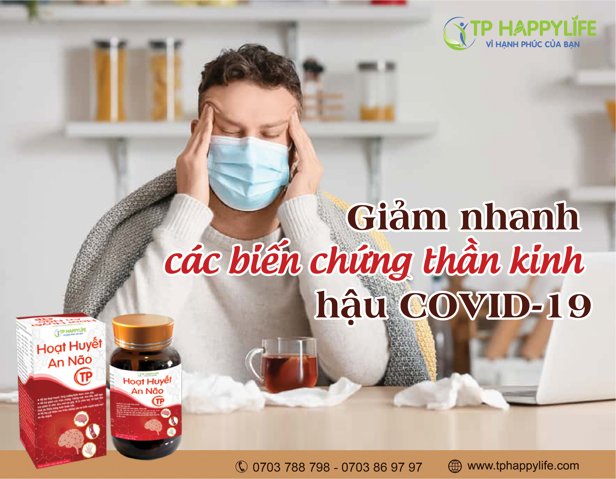 Hậu Covid-19 khó thở, đuối sức, đau đầu, choáng váng, làm việc nhanh mệt…