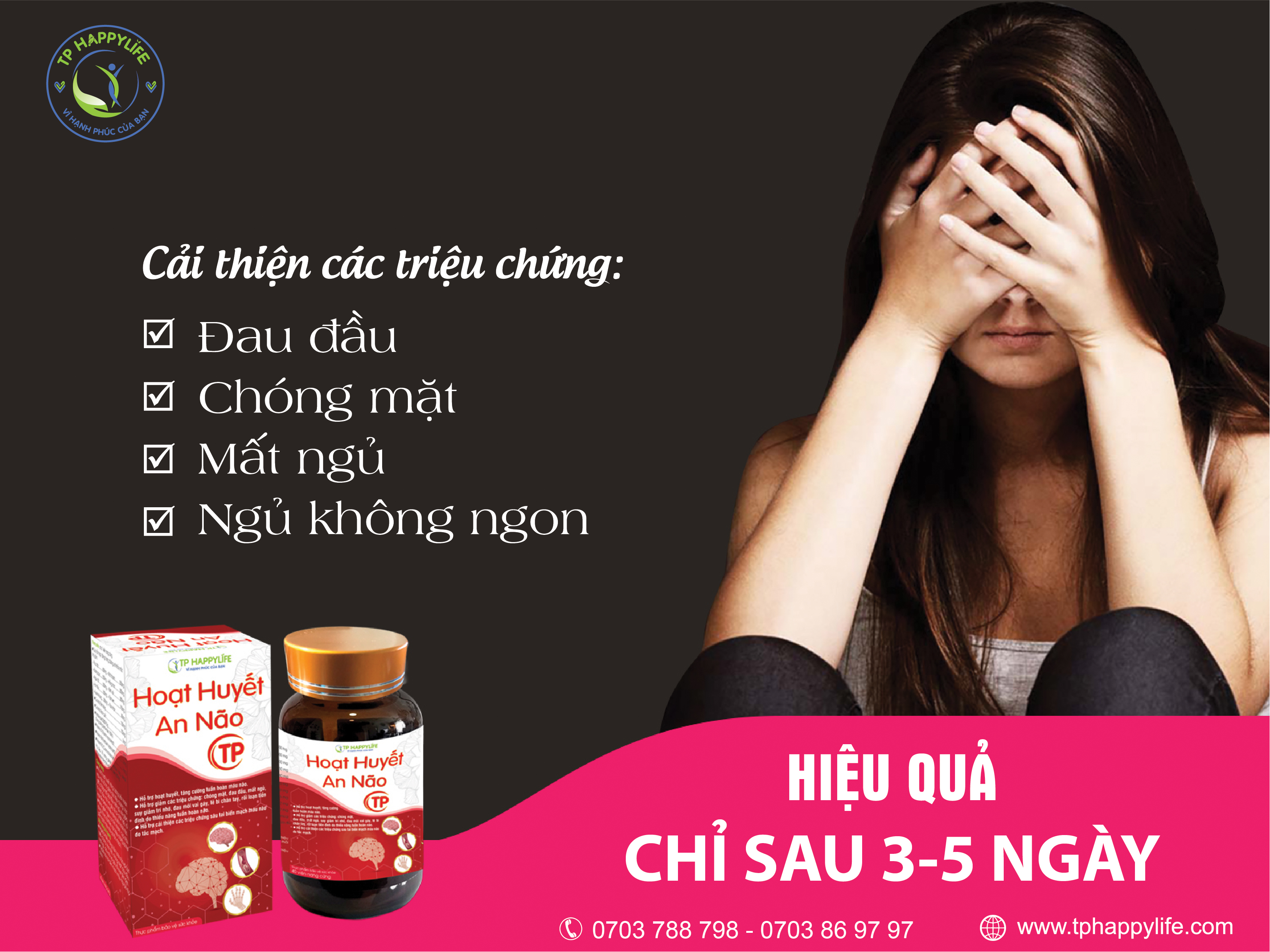 Hiệu quả vượt trội chỉ sau 3-5 ngày sử dụng.