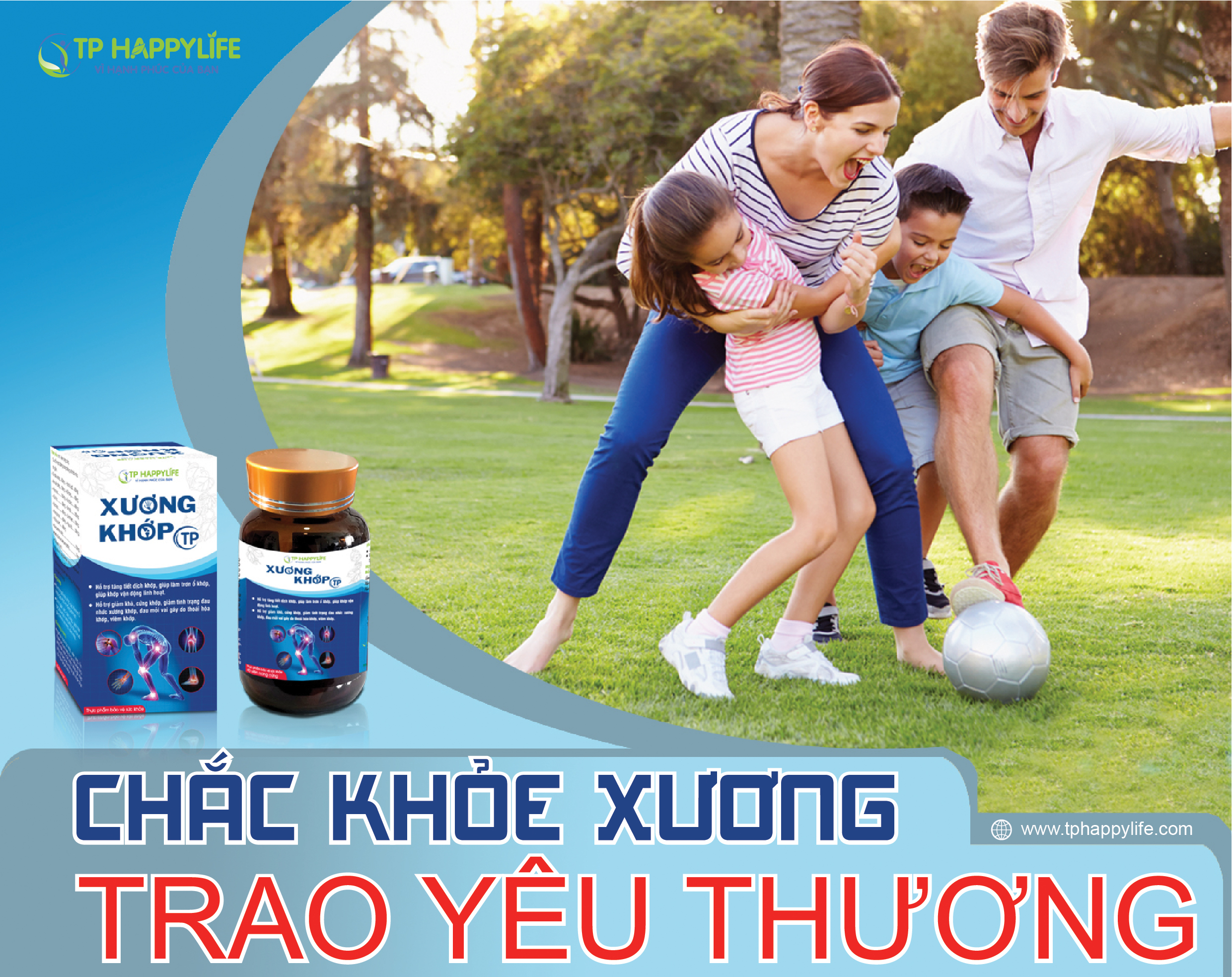 Chắc khỏe xương – Trao yêu thương.