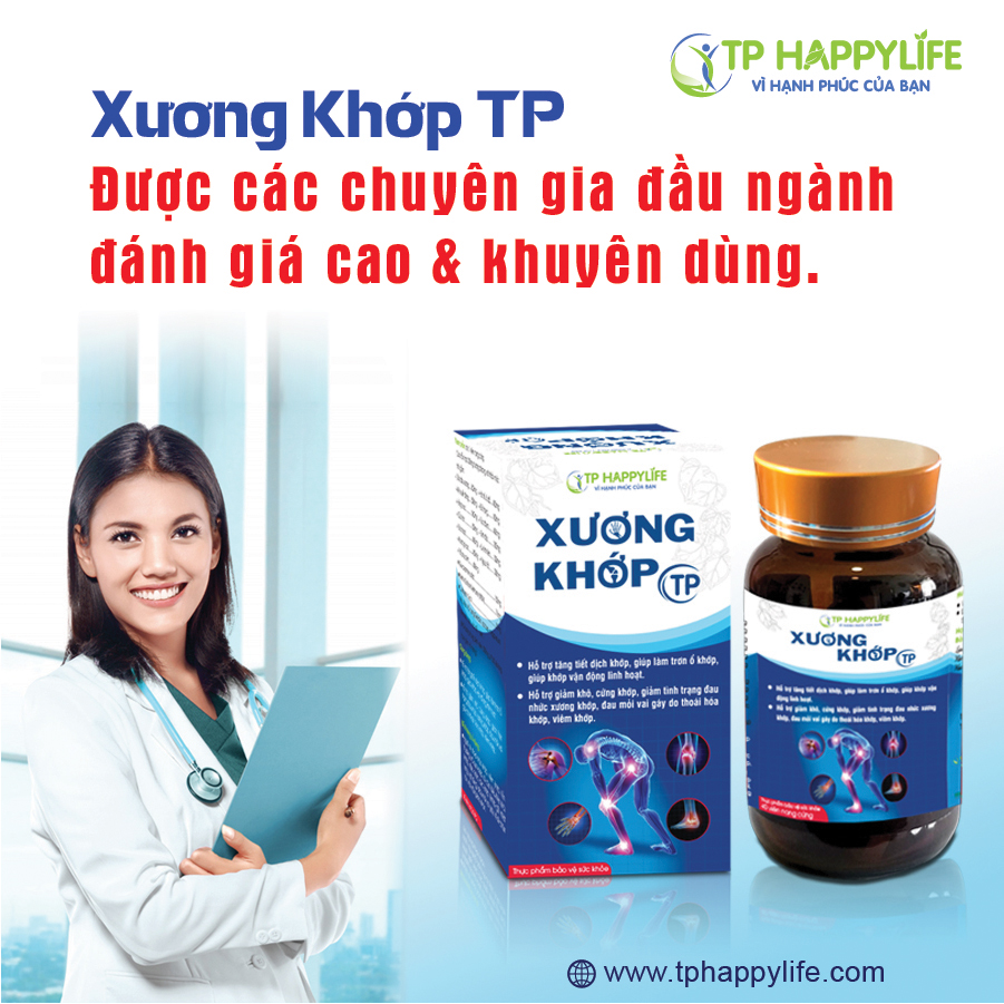 5 lý do vì sao nên tin dùng sản phẩm Xương Khớp TP