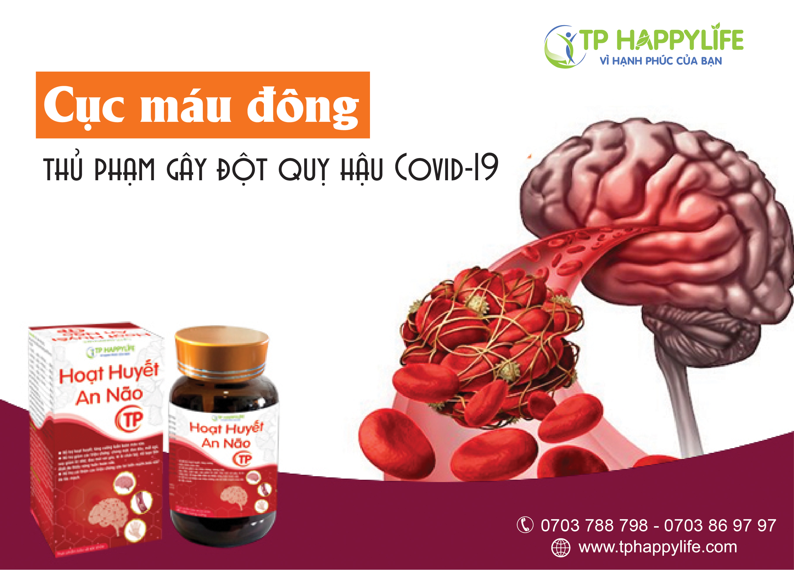 Cục máu đông – Thủ phạm gây đột quỵ hậu Covid-19