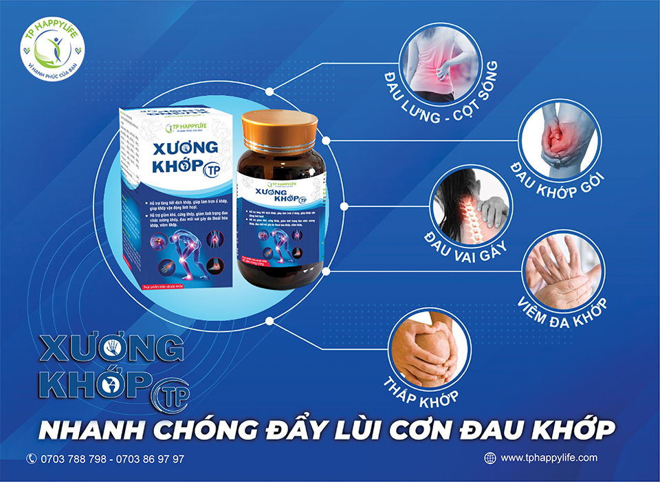 Giải pháp giúp hệ Cơ – Xương – Khớp chắc khỏe.