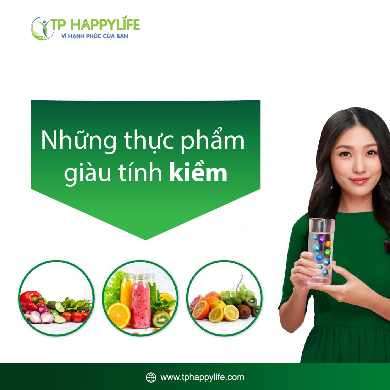 Những thực phẩm giàu tính kiềm ngăn chặn và cải thiện nguy cơ bệnh tật.