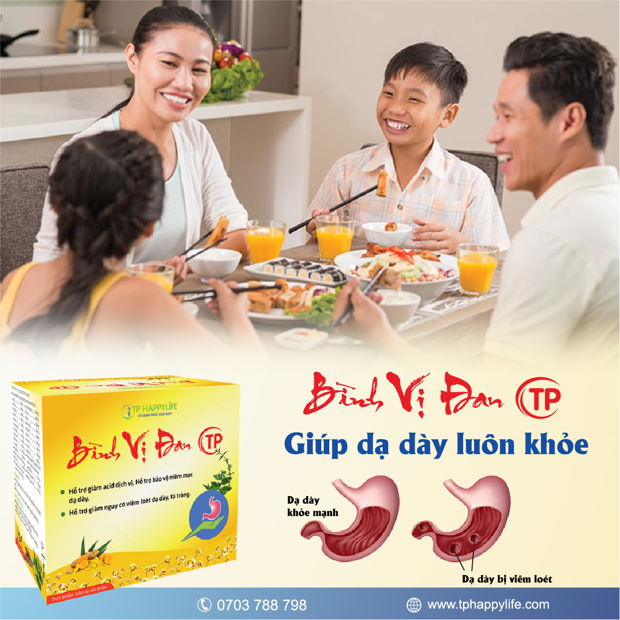 BÌNH VỊ ĐAN TP – GIÚP DẠ DÀY LUÔN KHỎE.