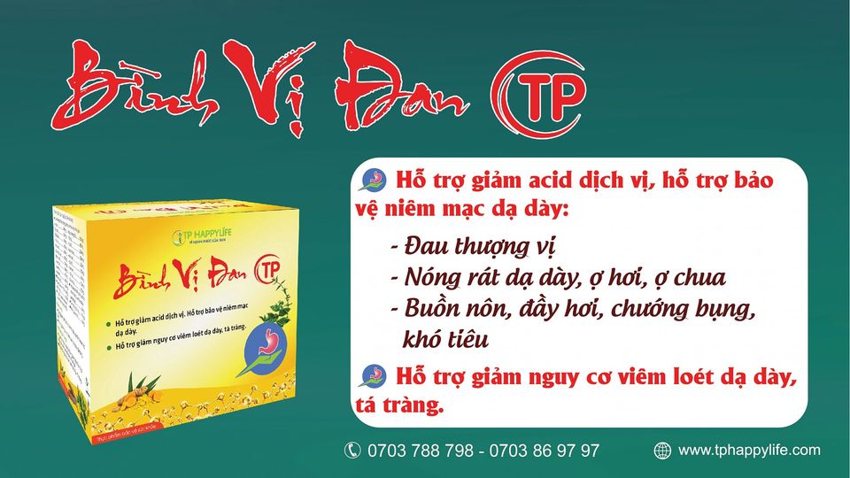 Bình Vị Đan TP giảm hẳn chứng đầy hơi, khó tiêu chỉ sau khi dùng 3-5 phút.