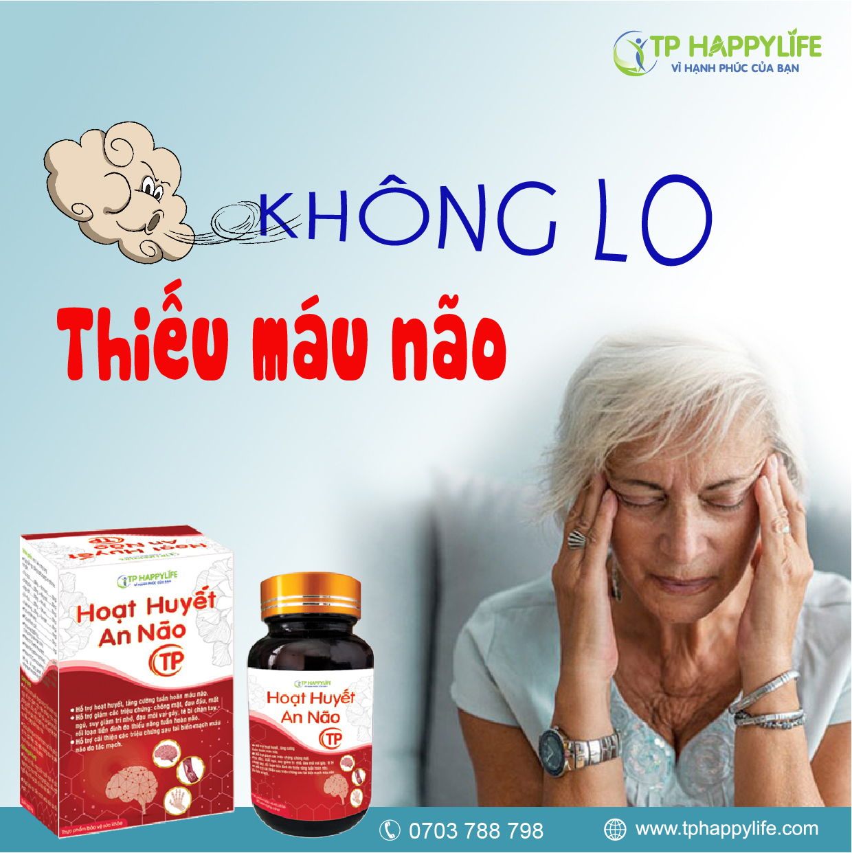 Không lo thiếu máu não