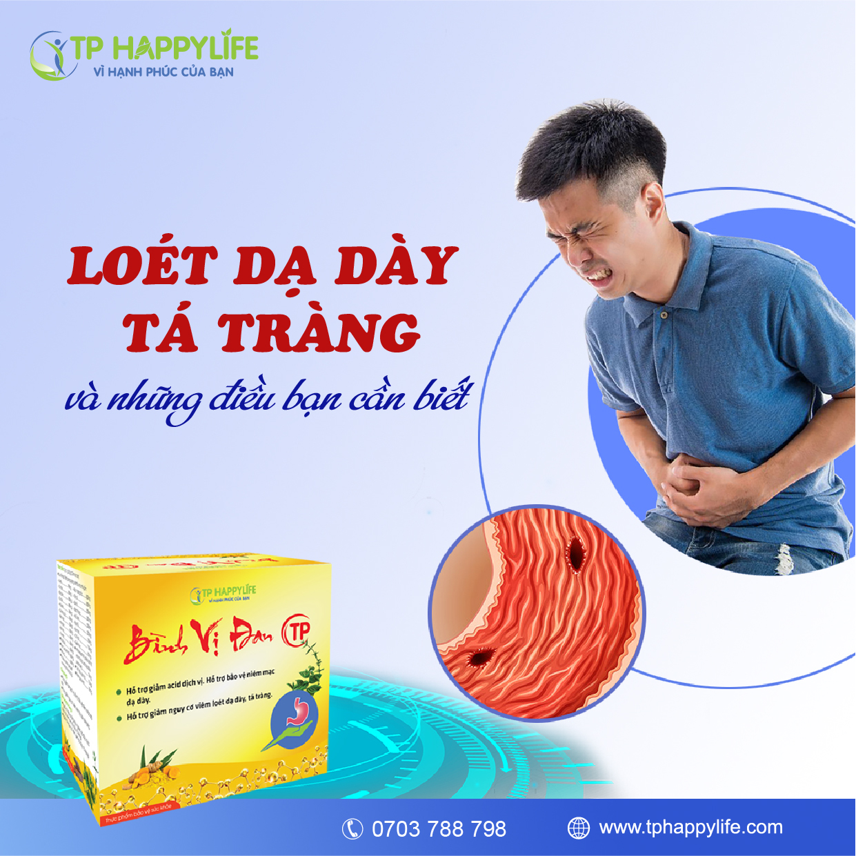 Loét “Dạ dày -  Tá Tràng” và những điều bạn cần biết