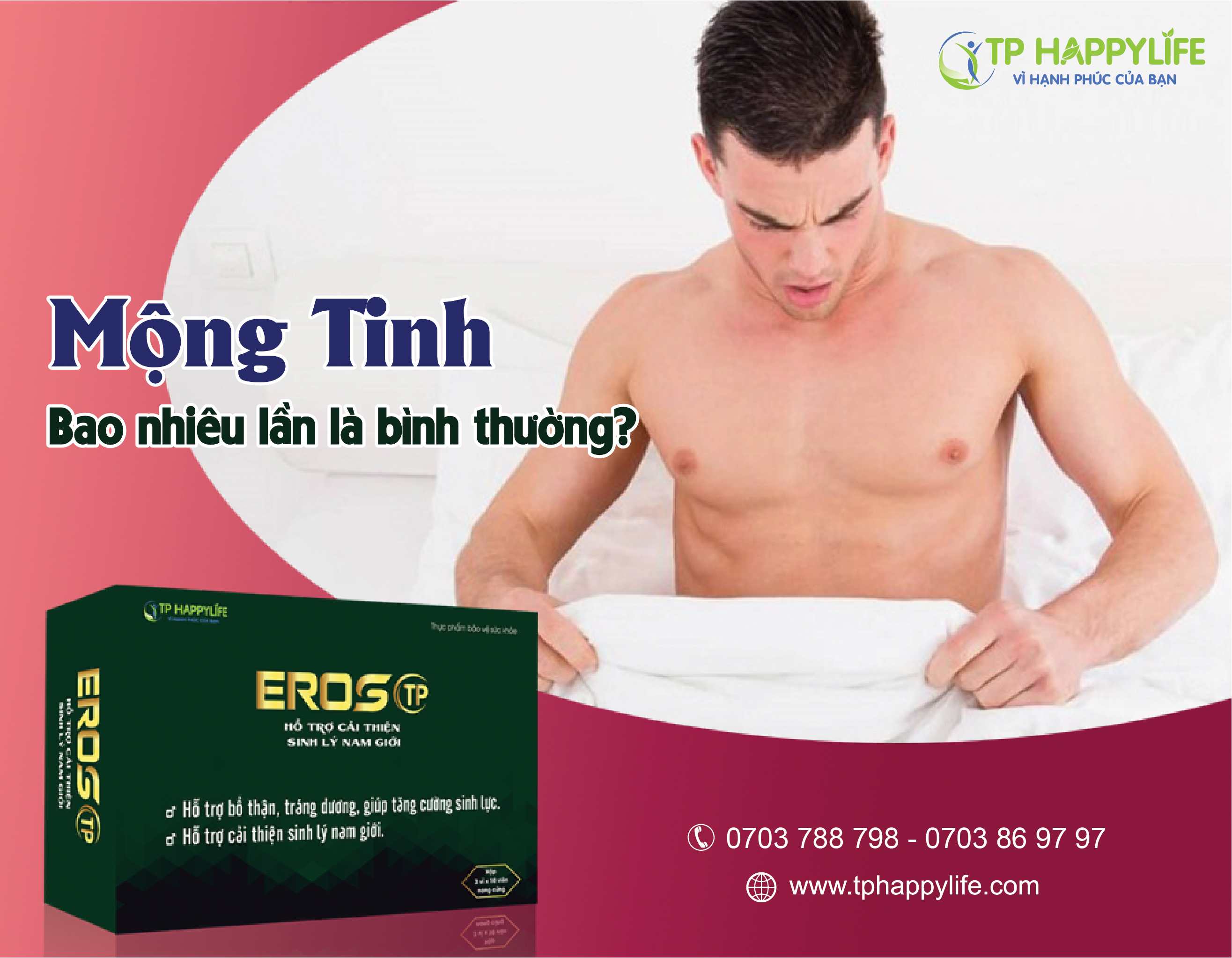 Mộng tinh – bao nhiêu lần là bình thường?