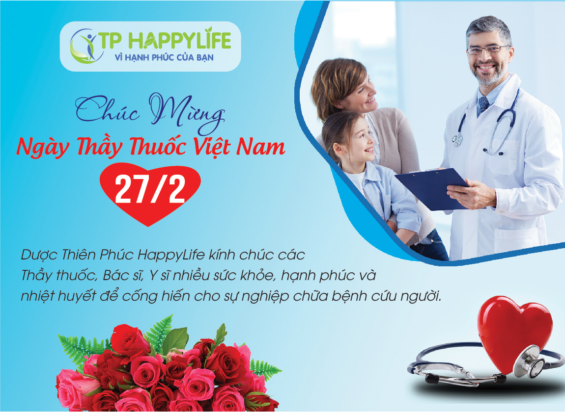 Chúc mừng ngày Thầy thuốc Việt Nam