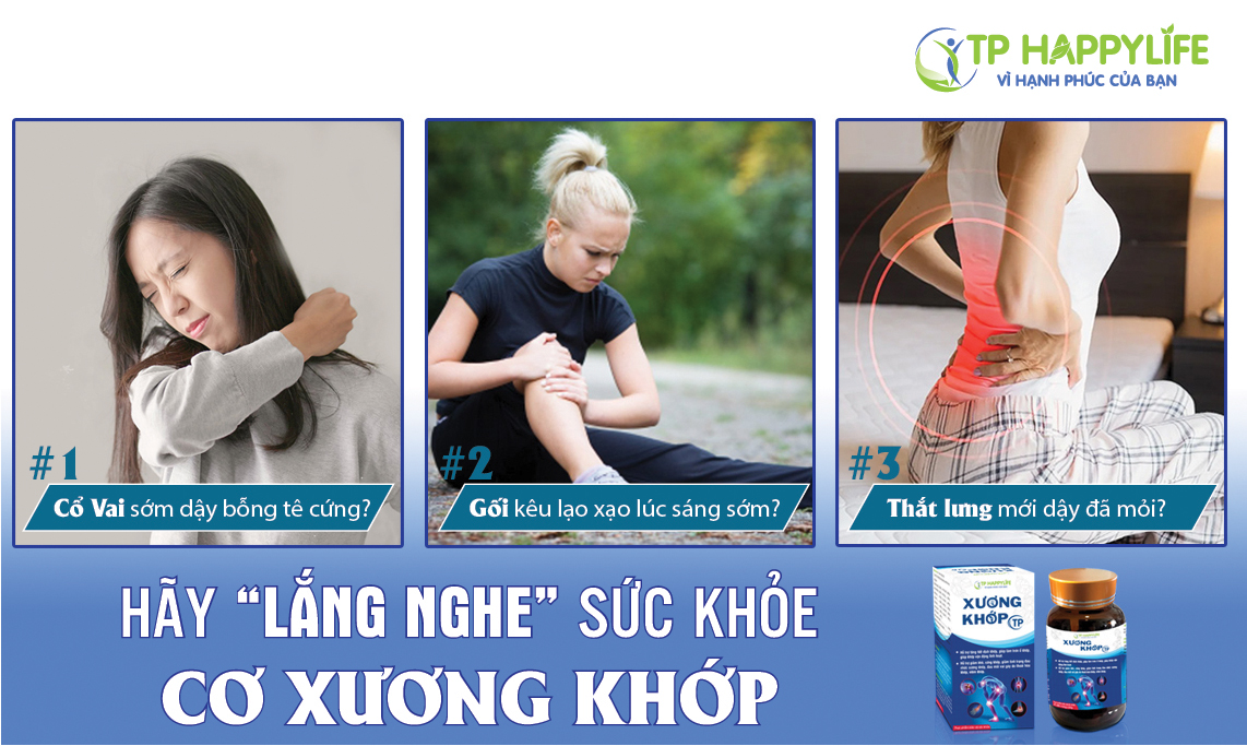 XƯƠNG KHỚP TP – Sự kết hợp của các bài thuốc tạo nên hiệu quả hỗ trợ đẩy lùi bệnh xương khớp Toàn Diện từ trong ra ngoài.