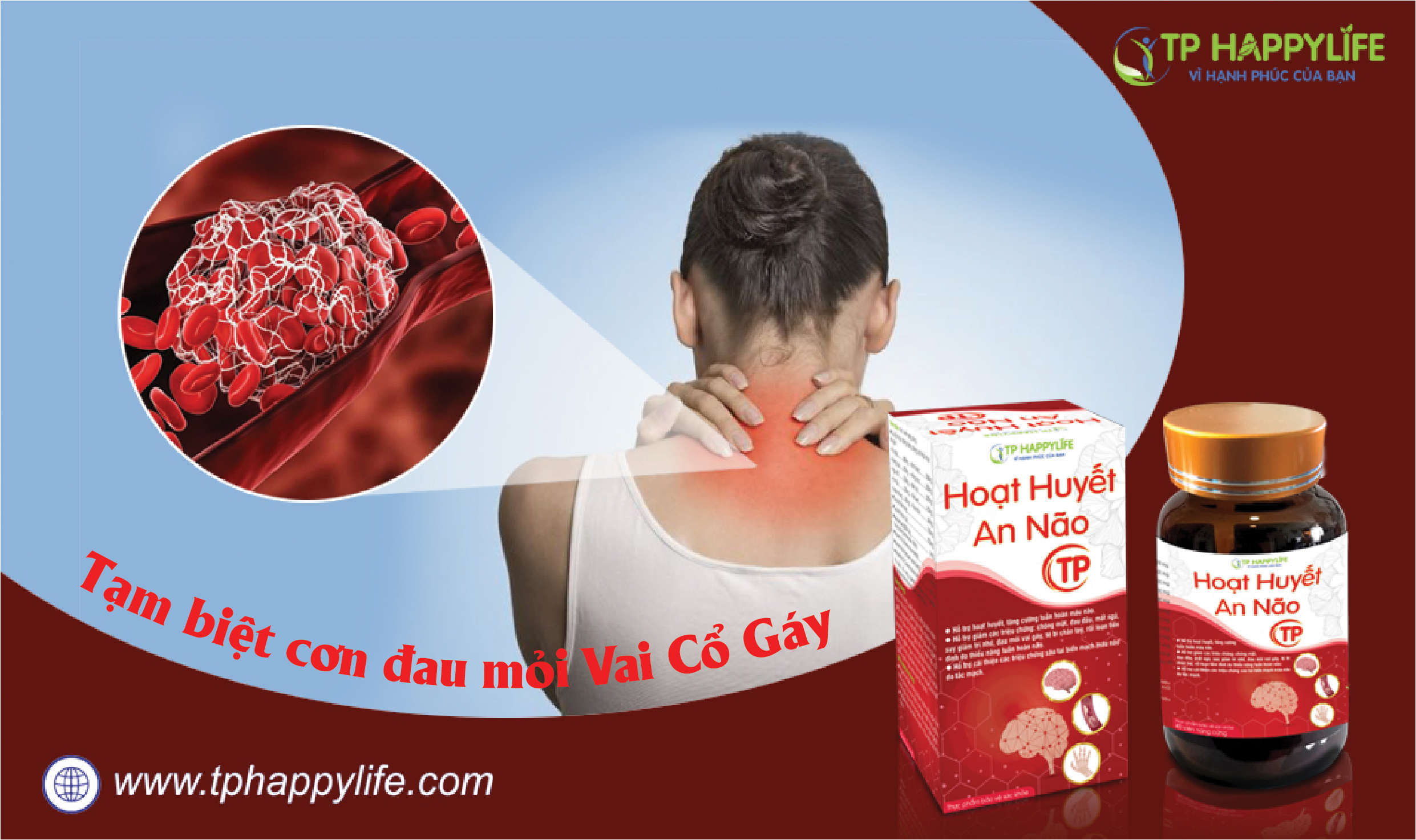 Đau nhức mỏi vai cổ gáy – Nguyên nhân hàng đầu do: “kinh mạch tắc nghẽn máu không lưu thông”.