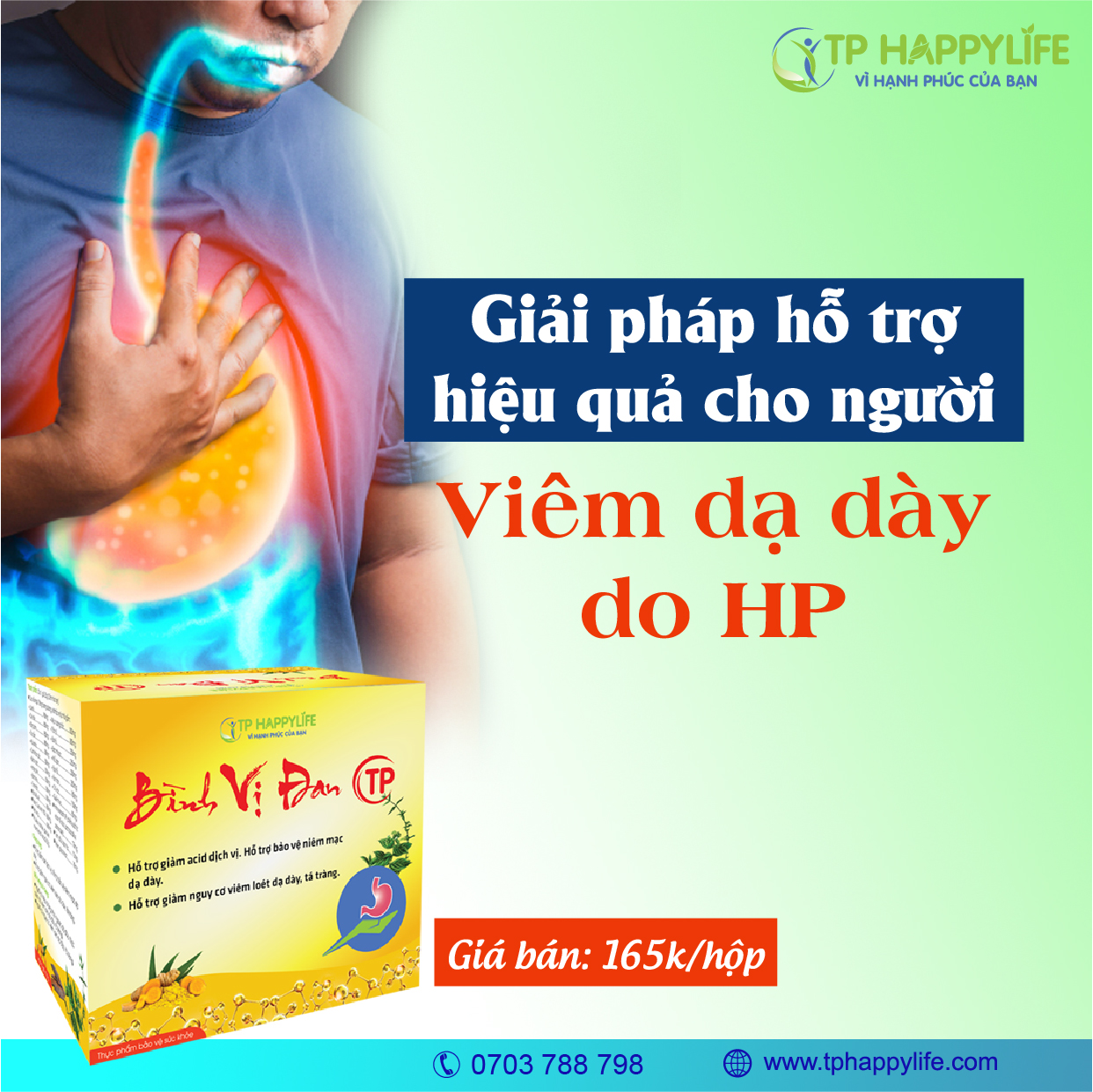 Triệu chứng của bệnh viêm dạ dày HP