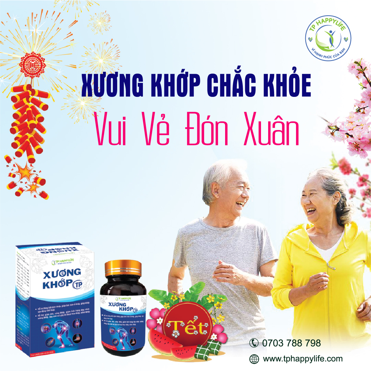 Xương khớp chắc khỏe – Vui vẻ đón xuân